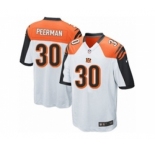 Youth Nike Cincinnati Bengals #30 Cedric Peerman White NFL Jersey