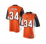 Youth Nike Cincinnati Bengals #34 Joe Mixon Limited Orange Alternate NFL Jersey