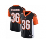 Youth Nike Cincinnati Bengals #36 Shawn Williams Vapor Untouchable Limited Black Team Color NFL Jersey