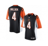 Youth Nike Cincinnati Bengals #4 Randy Bullock Limited Black Team Color NFL Jersey
