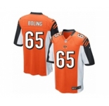 Youth Nike Cincinnati Bengals #65 Clint Boling Orange Alternate NFL Jersey