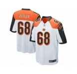Youth Nike Cincinnati Bengals #68 Kevin Zeitler White NFL Jersey
