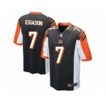 Youth Nike Cincinnati Bengals #7 Boomer Esiason Black Team Color NFL Jersey