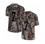 Youth Nike Cincinnati Bengals #7 Boomer Esiason Limited Camo Rush Realtree NFL Jersey