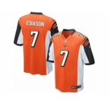 Youth Nike Cincinnati Bengals #7 Boomer Esiason Orange Alternate NFL Jersey