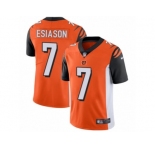 Youth Nike Cincinnati Bengals #7 Boomer Esiason Vapor Untouchable Limited Orange Alternate NFL Jersey