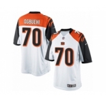 Youth Nike Cincinnati Bengals #70 Cedric Ogbuehi White NFL Jersey