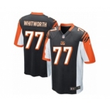 Youth Nike Cincinnati Bengals #77 Andrew Whitworth Black Team Color NFL Jersey