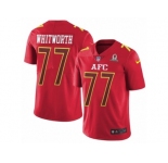 Youth Nike Cincinnati Bengals #77 Andrew Whitworth Limited Red 2017 Pro Bowl NFL Jersey