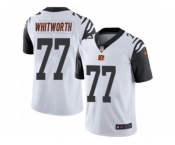 Youth Nike Cincinnati Bengals #77 Andrew Whitworth Limited White Rush NFL Jersey