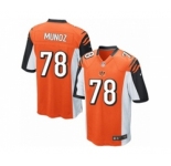 Youth Nike Cincinnati Bengals #78 Anthony Munoz Orange Alternate NFL Jersey