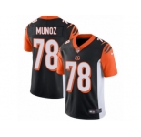 Youth Nike Cincinnati Bengals #78 Anthony Munoz Vapor Untouchable Limited Black Team Color NFL Jersey