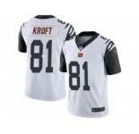 Youth Nike Cincinnati Bengals #81 Tyler Kroft Limited White Rush NFL Jersey