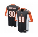 Youth Nike Cincinnati Bengals #90 Michael Johnson Game Black Team Color NFL Jersey