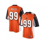 Youth Nike Cincinnati Bengals #99 Jordan Willis Limited Orange Alternate NFL Jersey