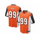 Youth Nike Cincinnati Bengals #99 Margus Hunt Orange Alternate NFL Jersey