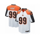 Youth Nike Cincinnati Bengals #99 Margus Hunt White NFL Jersey