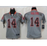 nike youth nfl jerseys cincinnati bengals #14 dalton grey[nike lights out]