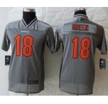 nike youth nfl jerseys cincinnati bengals #18 green grey[nike vapor]