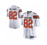 Men Nike Cleveland Browns #82 Kasen Williams Game White NFL Jersey