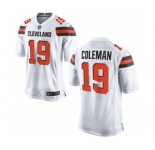 Men's Nike Cleveland Browns #19 Corey Coleman Game White NFL Jersey