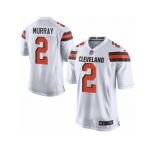 Men's Nike Cleveland Browns #2 Patrick Murray Game White NFL Jersey