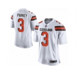 Men's Nike Cleveland Browns #3 Cody Parkey Game White NFL Jersey