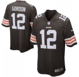 nike nfl jerseys cleveland browns #12 gordon brown[game][gordon]
