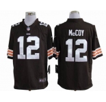 nike nfl jerseys cleveland browns #12 mccoy brown[game]