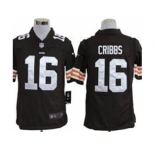 nike nfl jerseys cleveland browns #16 joshua cribbs brown[game]