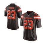 nike nfl jerseys cleveland browns #23 joe haden brown[game][new style]