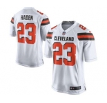 nike nfl jerseys cleveland browns #23 joe haden white[game][new style]