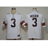 nike nfl jerseys cleveland browns #3 weeden white[game]