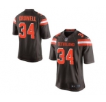 nike nfl jerseys cleveland browns #34 crowell brown[game][new style]