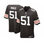 nike nfl jerseys cleveland browns #51 mingo brown [game]