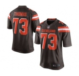 nike nfl jerseys cleveland browns #73 joe thomas brown[game][new style]