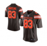 nike nfl jerseys cleveland browns #83 hartline brown[game][new style]