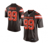 nike nfl jerseys cleveland browns #99 kruger brown[game][kruger][new style]