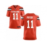 Men's Nike Cleveland Browns #11 Terrelle Pryor Elite Orange Alternate NFL Jersey