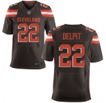 Nike Browns #22 Grant Delpit Brown Team Color Men's Stitched NFL Vapor Untouchable Elite Jersey