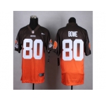 nike jerseys cleveland browns #80 bowe orange-brown[Elite drift fashion][second version]