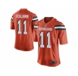 nike nfl jerseys cleveland browns #11 travis benjamin orange[Elite][new style]