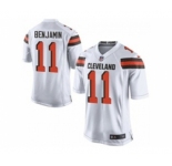 nike nfl jerseys cleveland browns #11 travis benjamin white[Elite][new style]