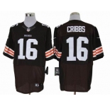 nike nfl jerseys cleveland browns #16 joshua cribbs brown[Elite]