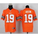 nike nfl jerseys cleveland browns #19 austin orange[Elite][austin]