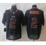 nike nfl jerseys cleveland browns #2 manziel black[Elite lights out]