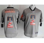 nike nfl jerseys cleveland browns #2 manziel grey[Elite USA flag fashion shadow]