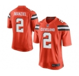 nike nfl jerseys cleveland browns #2 manziel orange[Elite][new style