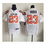 nike nfl jerseys cleveland browns #23 joe haden white[Elite][new style]