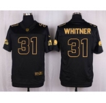 nike nfl jerseys cleveland browns #31 whitner black gold collection[Elite]